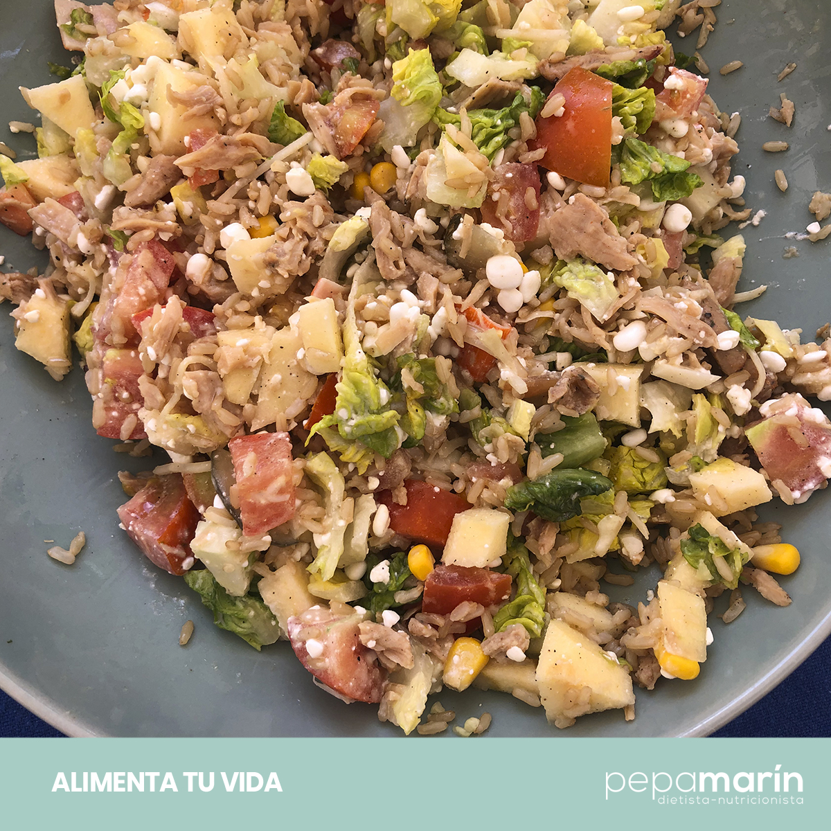 Ensalada de Arroz Integral