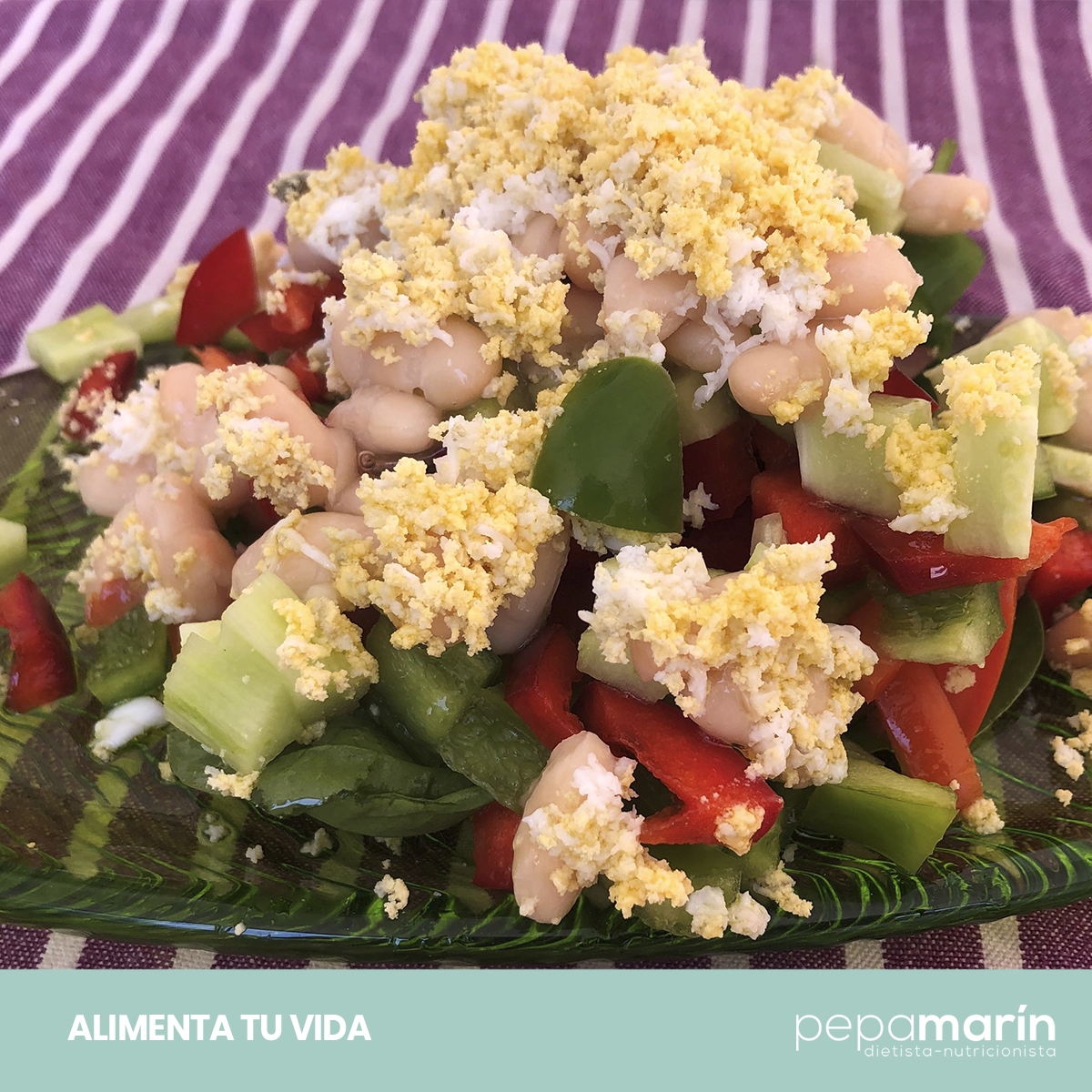 Ensalada de alubias